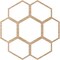 Ekena Millwork Florin Wood Fretwork Pierced Ceiling Medallion, Alder, 32"OD x 13 5/8"ID x 1/4"T CMWP32X32X0250FOAL - alternate 2